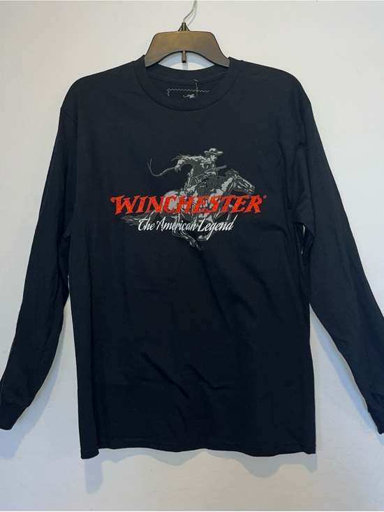 Winchester Other - Winchester Men’s Black Long Sleeve Graphic Shirt Size M The American Legend